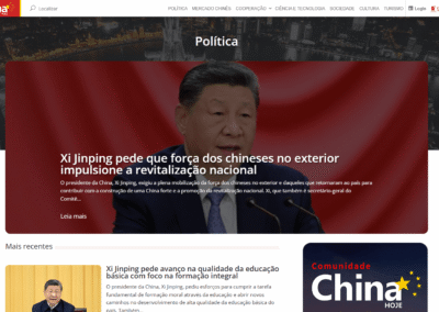 China Hoje editoria Política